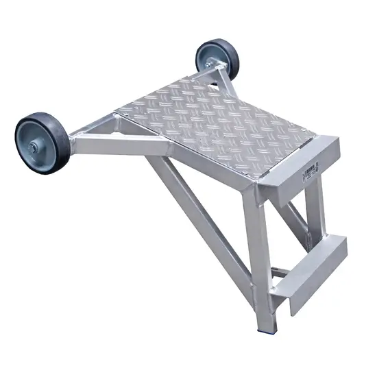 ASC ASC aluminium ladder muurafhouder met traanplaat