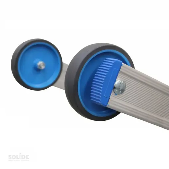 Solide Échelle coulisse à corde Solide 2x14 échelons E14B