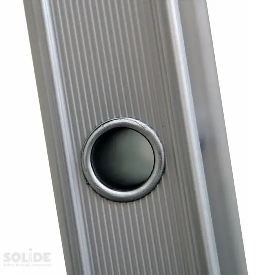 Solide Échelle coulisse à corde Solide 2x22 échelons E22B