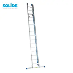 Solide schuifladder met touw 2x16 sporten E16B