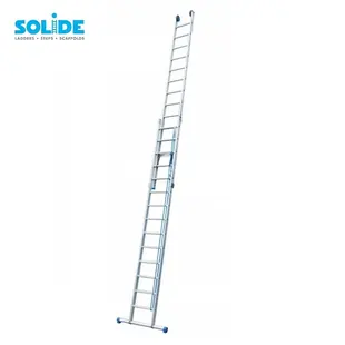 Solide rope operated ladder 2x14 rungs E14B