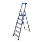 Alumexx Escabeau ménager 6 marches Alumexx Twin Deck