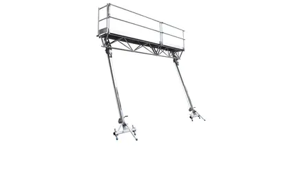 Triangle bridge scaffold