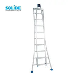 Solide glazenwasserladder 2x9 sporten RWC09