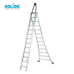 Solide window cleaner ladder 3x12 rungs RWD12