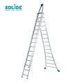 Solide Échelle laveur de vitres Solide 3x14 échelons RWD14