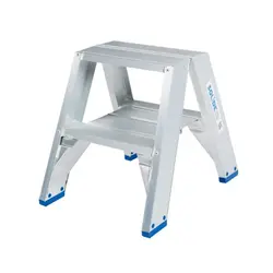 Solide double-sided step ladder 2x2 tread DT2