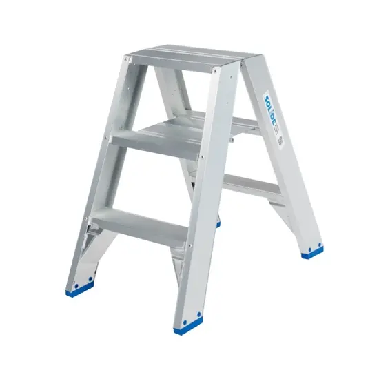 Solide Solide dubbele trapladder 2x3 treden DT3 | Professioneel