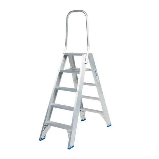 Solide Solide dubbele trapladder 2x5 treden DT5