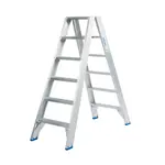 Solide Solide dubbele trapladder 2x6 treden DT6 | Professioneel
