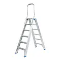 Solide Solide dubbele trapladder 2x6 treden DT6 | Professioneel