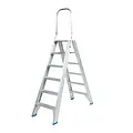 Solide Solide dubbele trapladder 2x6 treden DT6