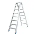 Solide Solide dubbele trapladder 2x8 treden DT8 | Professioneel