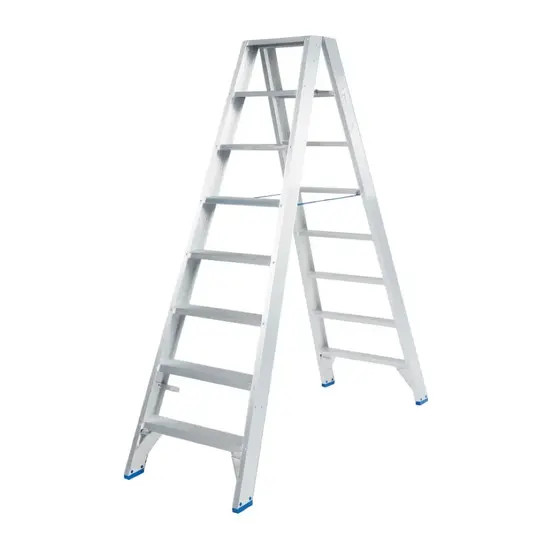Solide Solide dubbele trapladder 2x8 treden DT8