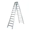 Solide Solide double-sided step ladder 2x12 tread DT12