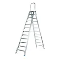 Solide Solide dubbele trapladder 2x12 treden DT12