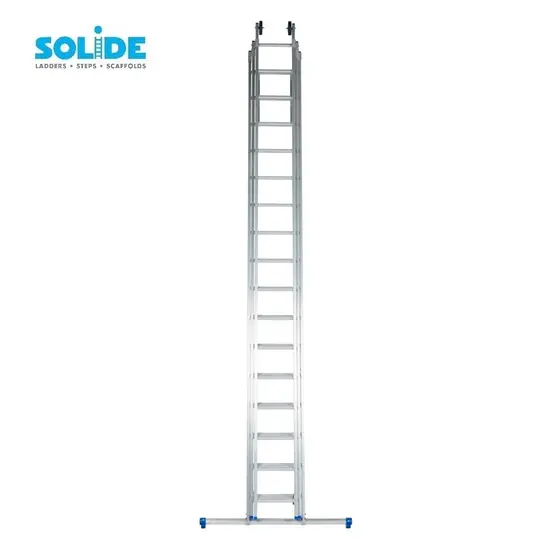 Solide Solide extension ladder 3x16 rungs with stabilizer