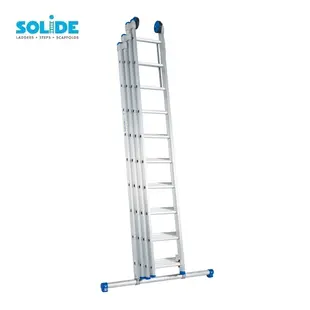 Solide 4-delige ladder 4x9 sporten V09B