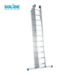 Solide extension ladder 4x10 rungs V10B