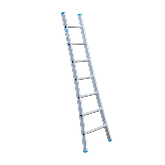 Eurostairs Eurostairs single flared base ladder 7 rungs 200 cm
