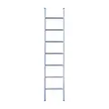 Eurostairs Eurostairs single aluminium ladder 7 rungs 200 cm