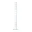 Eurostairs Eurostairs enkele ladder recht 28 sporten 725 cm