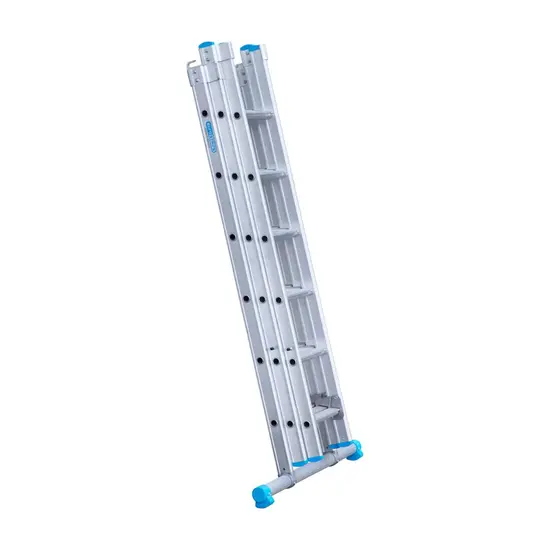 Eurostairs Eurostairs ladder 3x6 sporten recht met stabiliteitsbalk