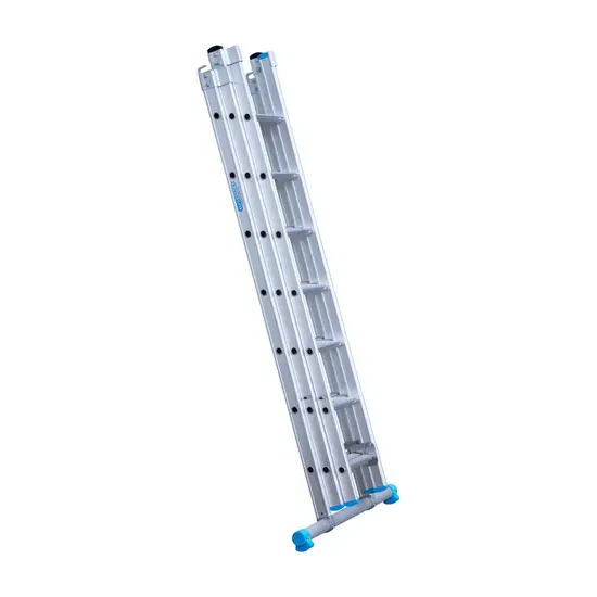 Eurostairs Eurostairs ladder 3x7 sporten recht met stabiliteitsbalk
