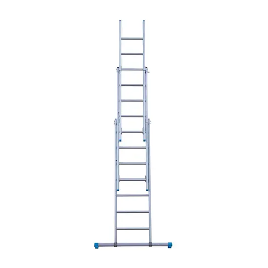 Eurostairs Eurostairs ladder 3x7 sporten recht met stabiliteitsbalk