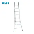 Solide Échelle transformable Solide 2x6 échelons C06 | Échelle Industrielle Professionnelle