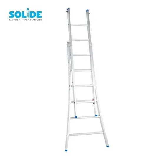 Solide Solide combination ladder 2x6 rungs C06 | Professional Industrial Ladder