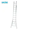 Solide Échelle transformable Solide 2x10 échelons C10 | Échelle Industrielle Professionnelle