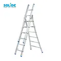 Solide Solide reformladder 3x6 sporten D06 | Professionele Industriële ladder