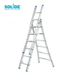 Solide Solide reformladder 3x6 sporten D06 | Professionele Industriële ladder