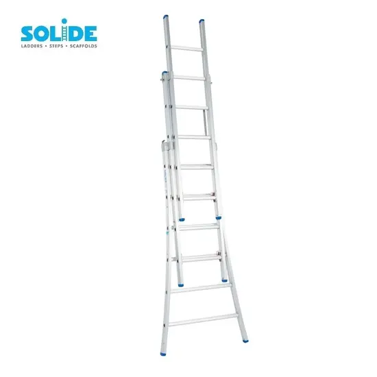 Solide Solide reformladder 3x6 sporten D06 | Professionele Industriële ladder