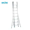 Solide Solide combination ladder 3x8 rungs D08 | Professional Industrial Ladder