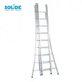 Solide Solide reformladder 3x9 sporten D09 | Professionele Industriële ladder