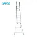 Solide Solide reformladder 3x9 sporten D09 | Professionele Industriële ladder