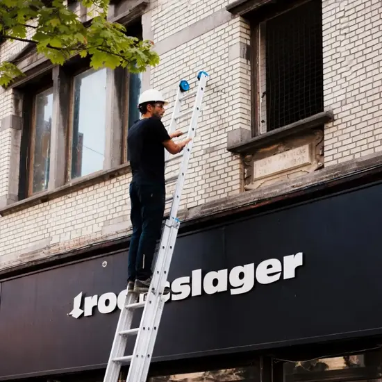 Solide Solide reformladder 3x10 sporten D10 | Professionele Industriële ladder