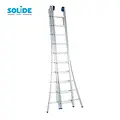 Solide Solide combination ladder 3x10 rungs D10 | Professional Industrial Ladder