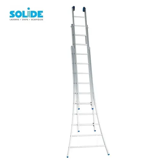 Solide Solide combination ladder 3x10 rungs D10 | Professional Industrial Ladder