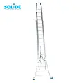 Solide Solide combination ladder 3x14 rungs D14 | Professional Industrial Ladder