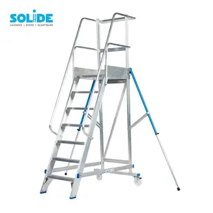 Solide mobiele bordestrap 7 treden MBT07