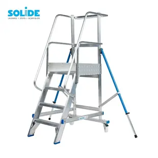 Escalier de rayonnage Solide 4 marches MBT04