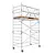 Alumexx Échafaudage roulant Alumexx Basic AGS 135x190 - 5,2 m hauteur travail