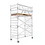Alumexx Échafaudage roulant Alumexx Basic AGS 135x190 - 5,2 m hauteur travail