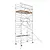 Alumexx Alumexx Basic AGS mobile scaffold 135x190 - 7.2 m working height
