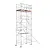 Alumexx Échafaudage roulant Alumexx Basic AGS 135x190 - 8,2 m hauteur travail