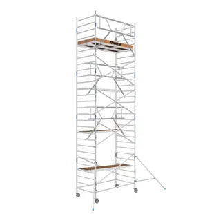 Échafaudage roulant Alumexx Basic AGS 135x190 - 9,2 m hauteur travail