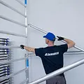 Alumexx Alumexx Basic AGS rolsteiger 135x250 - 7,2 m werkhoogte
